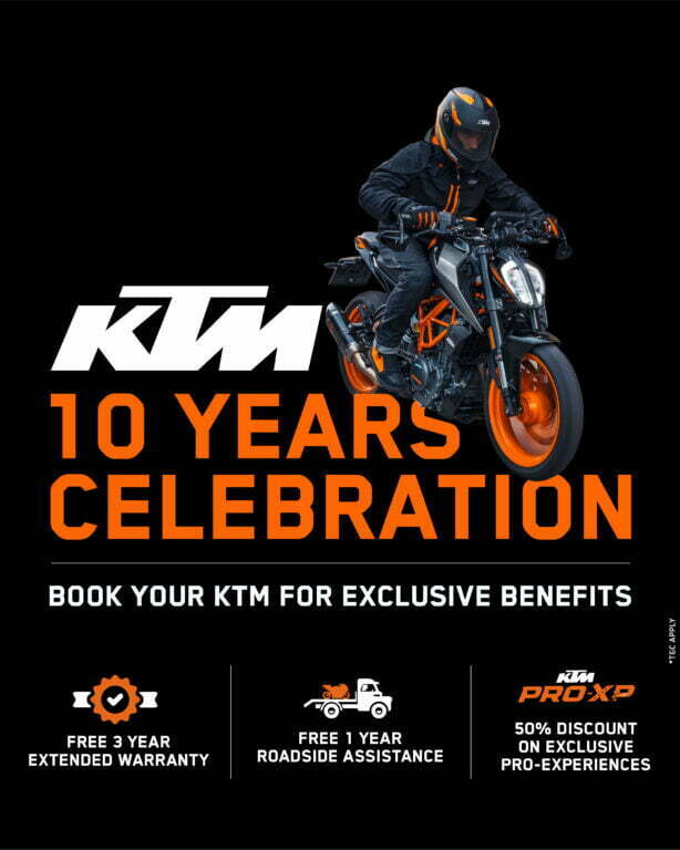 KTM 10 year celebration