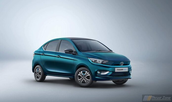 Tata Tigor Ziptron EV Unveiled - Bookings Open (1)