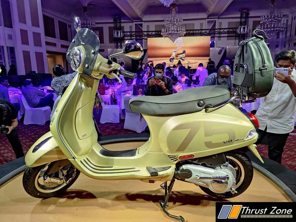 Vespa 75'th Anniversary Edition Launched in India - Happy Birthday Vespa! (5)