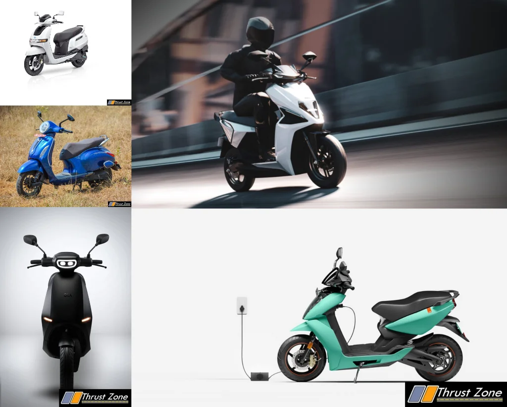 Ola S1 vs Ather 450X vs Bajaj Chetak vs TVS iQube vs Simple One (1)
