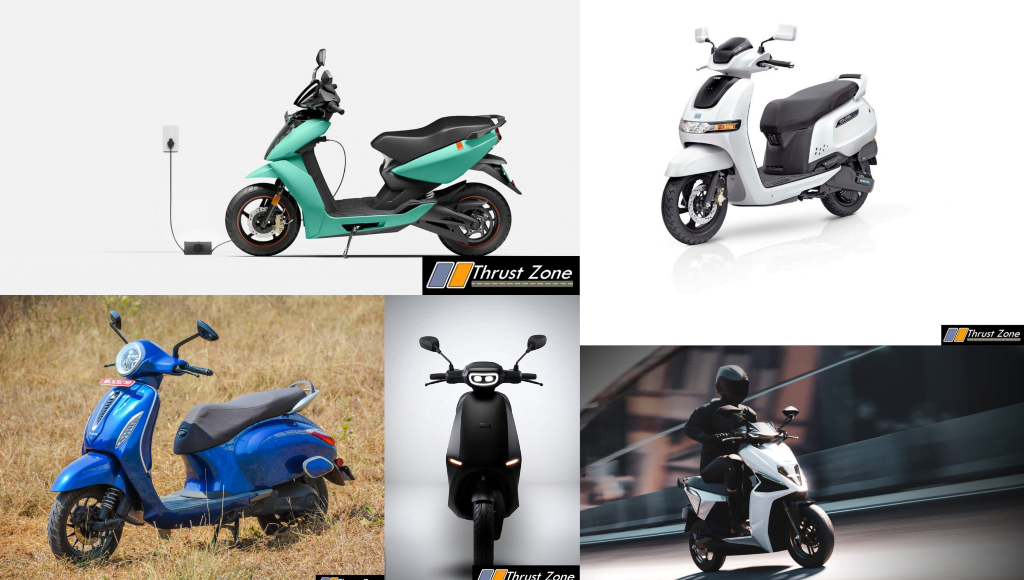 Ola S1 vs Ather 450X vs Bajaj Chetak vs TVS iQube vs Simple One (2)