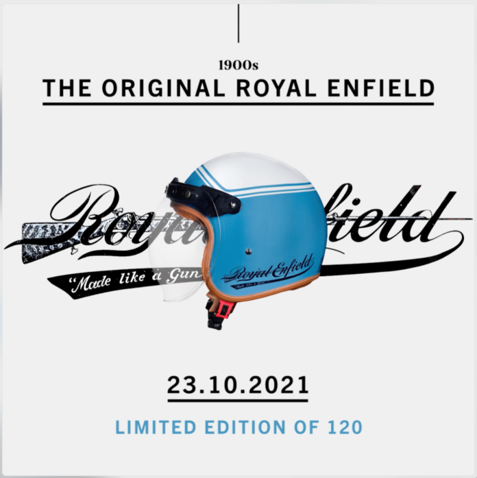 Royal Enfield Launches Limited Edition Helmets Celebrating It’s 120th Anniversary