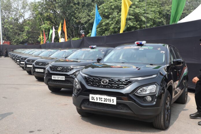 Tata Harrier Drives The Historic Sudarshan Bharat Parikrama Rally (2)