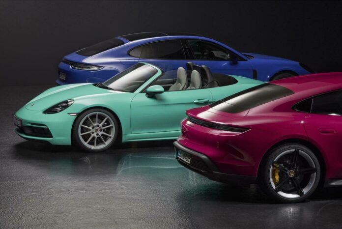 Porsche Exclusive Manufaktur Adds Historic Colors To New Models!