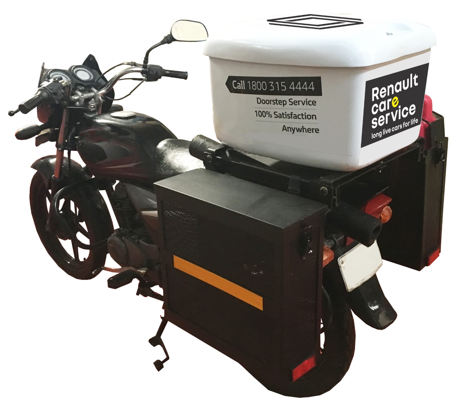 Renault Launches Mobile Workshop On Two Wheeler For Minor Repairs and Service
