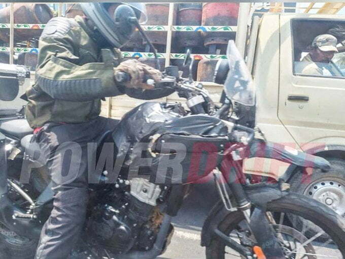 RE Himalayan 450 Incoming Soon - Spied For The First Time!