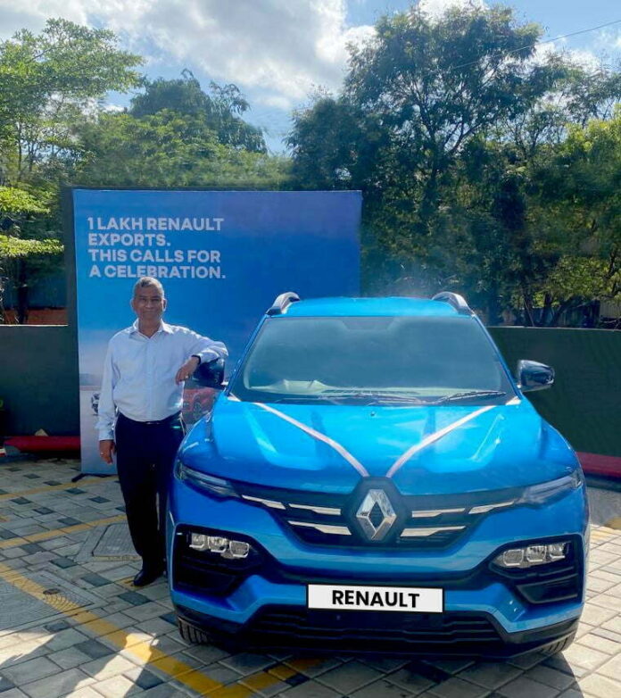 Renault Exports 1 Lakh Units