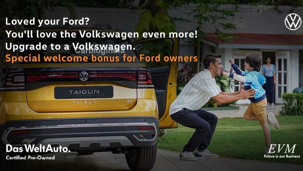 Volkswagen Dealer Offers Taigun To Ford Owners At Attractive Discounts