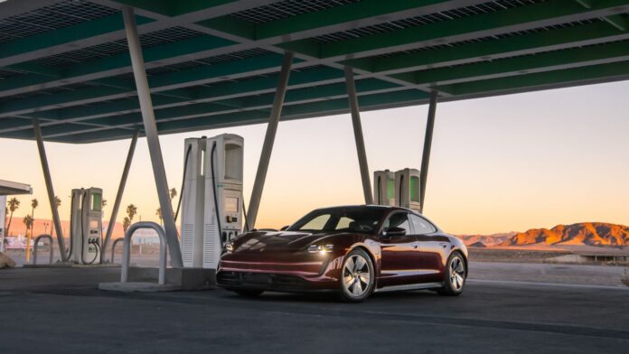 Porsche Taycan Goes From One Coast To Another Across The USA (1)