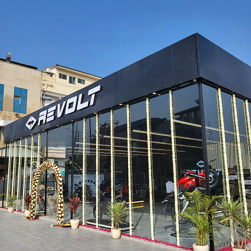 Revolt First Flagship Store Opens In Noida - Fancy Display And A Cafe (2)