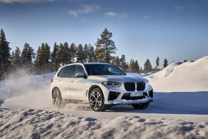 BMW iX5 Hydrogen Testing Begins In Sub Zero Temperatures