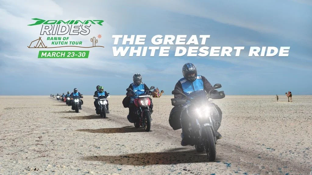 Bajaj Dominar Tour Rides Begin From Mumbai To Kutch - Registration On!