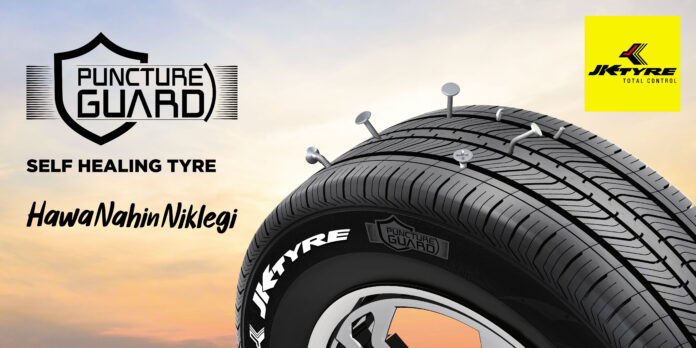 JK Tyre Launches Puncture Guard Tyres In India!