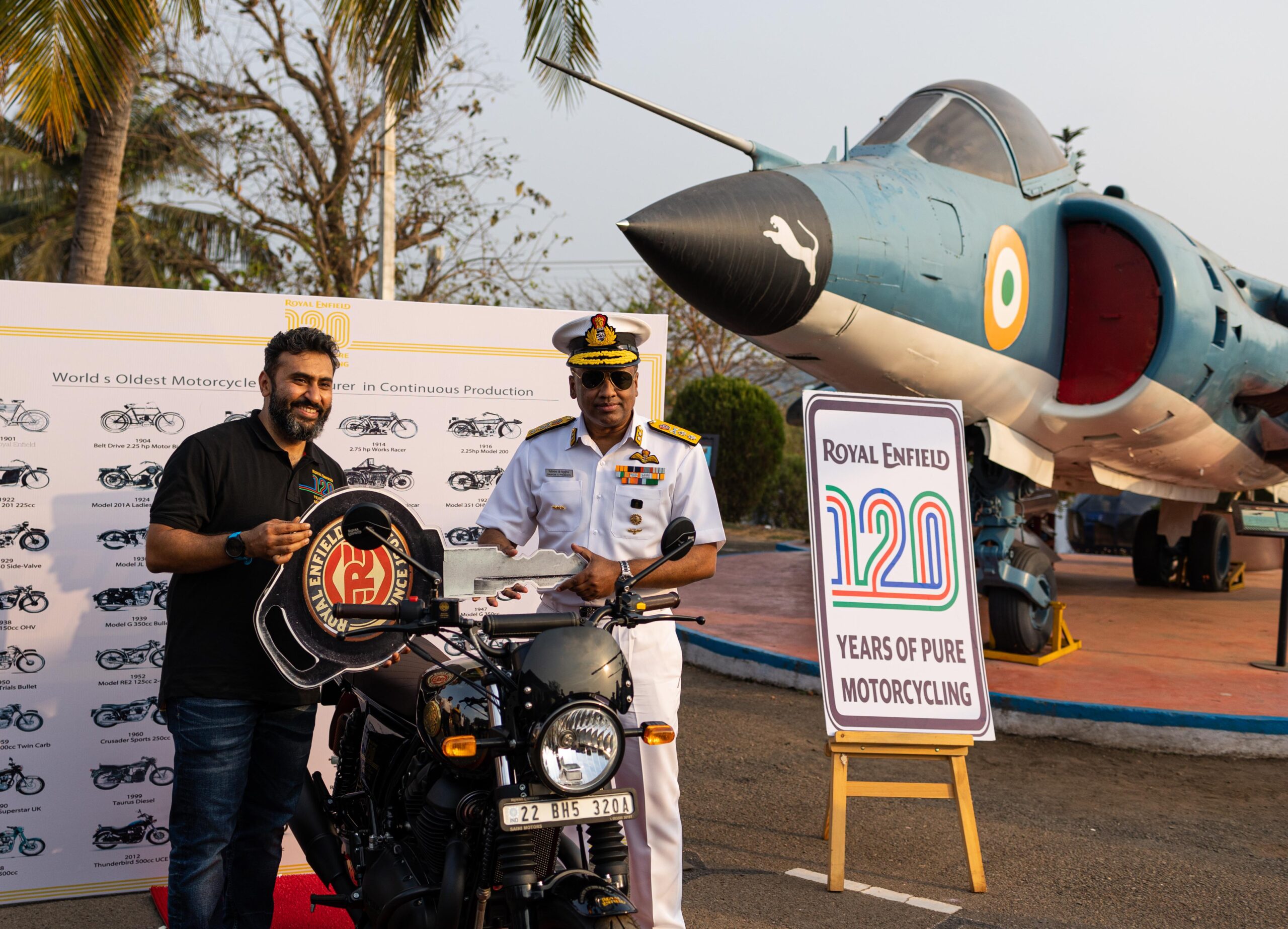 Royal Enfield Delivers 120'th Anniversary Edition To Special Customers!