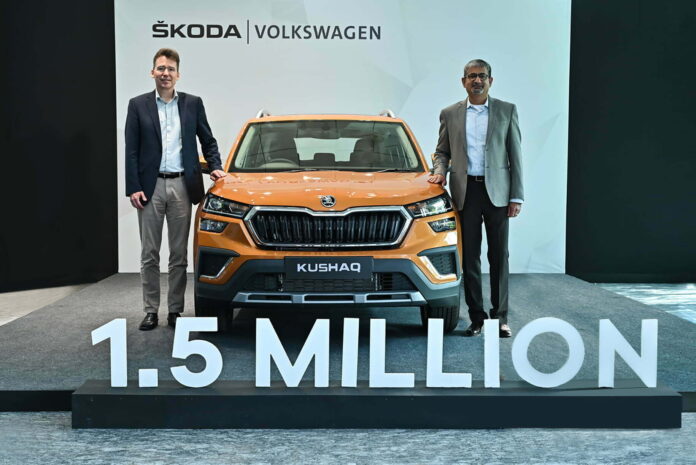 ŠKODA AUTO Volkswagen India Produce 15 Lakh Units At Their Two Plants