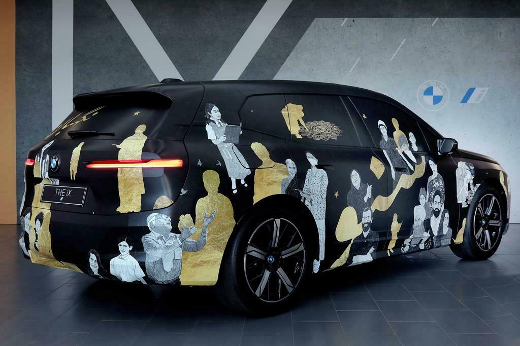 The BMW iX Wrapped In Art Looks Amazing! (3)