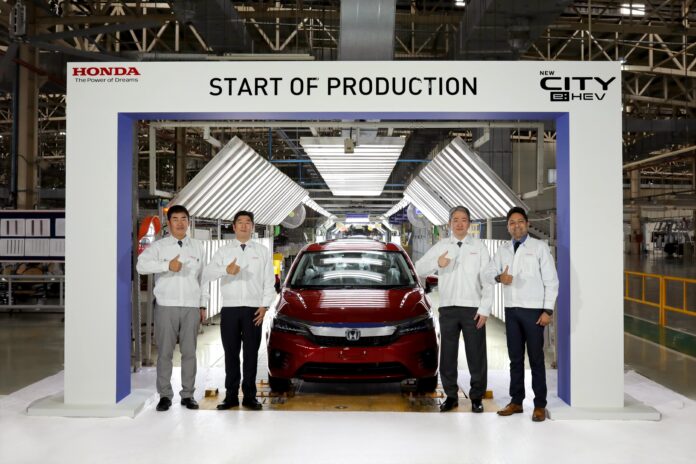 2022 Honda City Hybrid Production Begins In India!