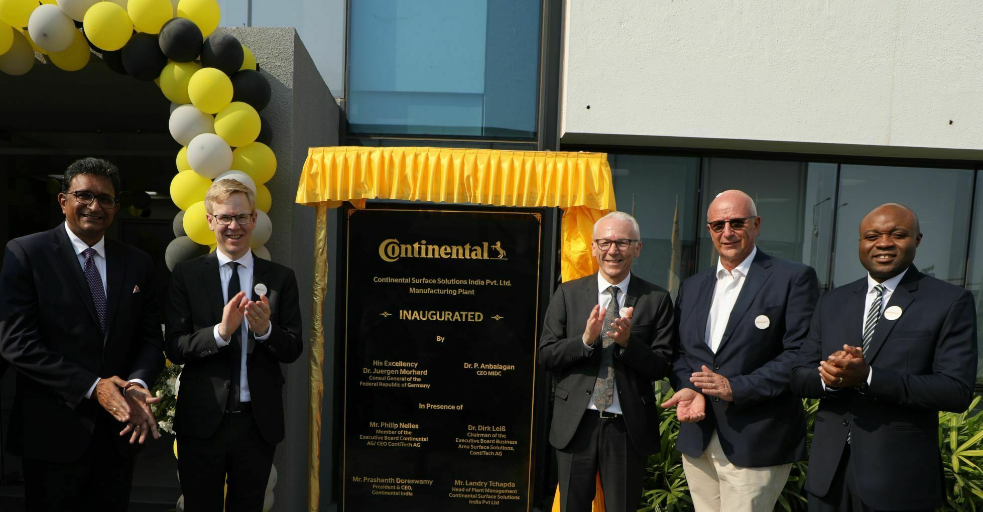 Continental Inaugurated Greenfield Plant In Pune, India (2)