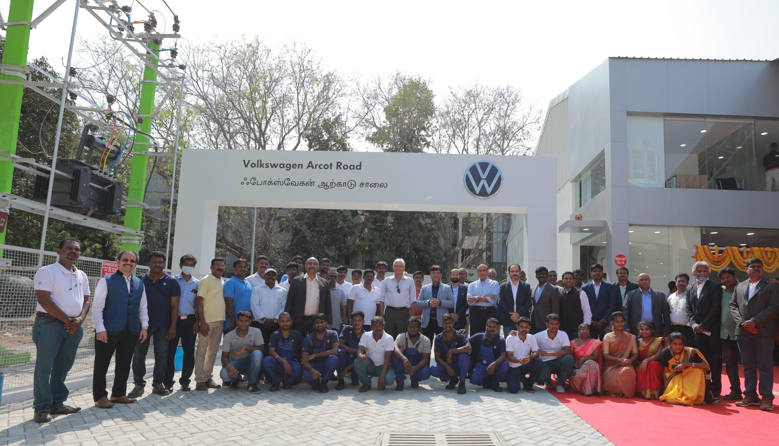 New Volkswagen Chennai Facility Launched At Arcot Road