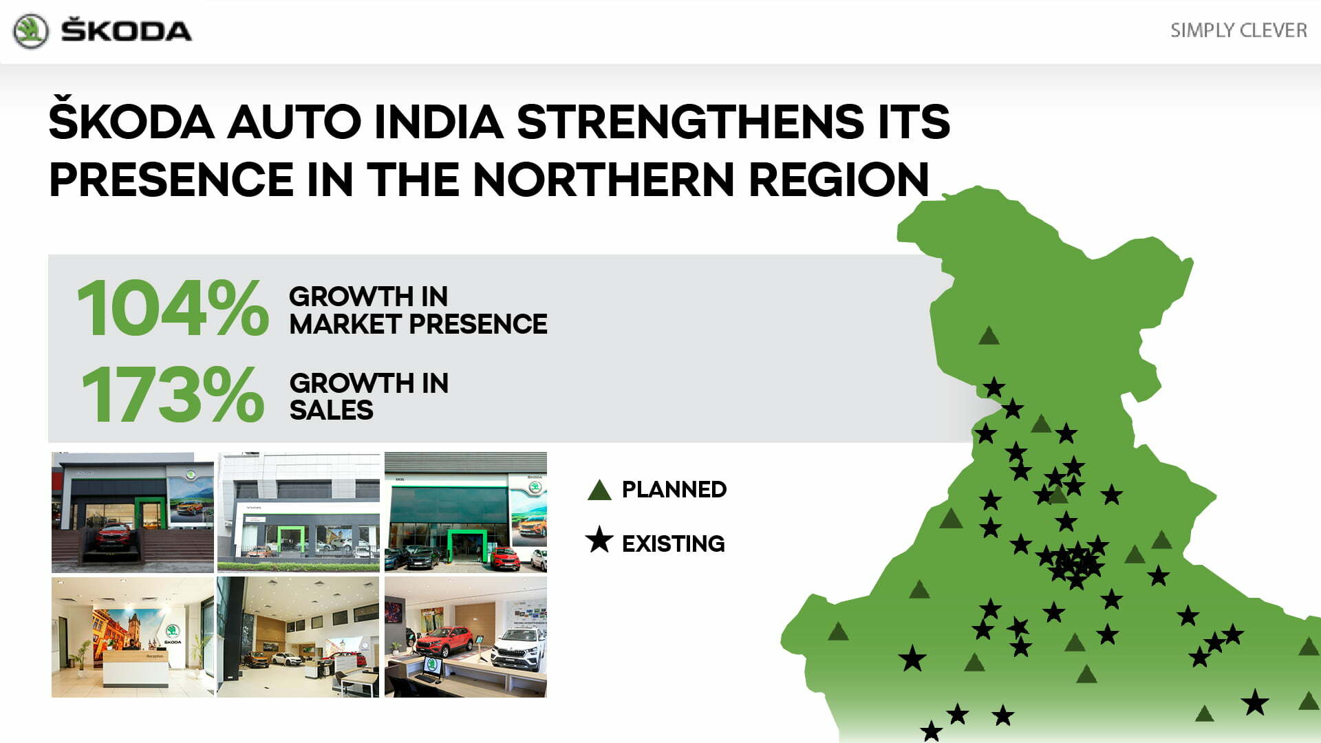 Skoda India Dealership Reach 7 Parts Of Northern India