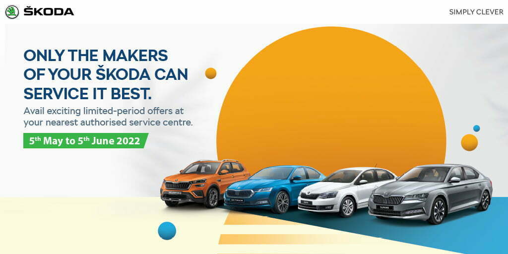 Skoda India Service Summer Camp Announced - 10% Discount On Parts!
