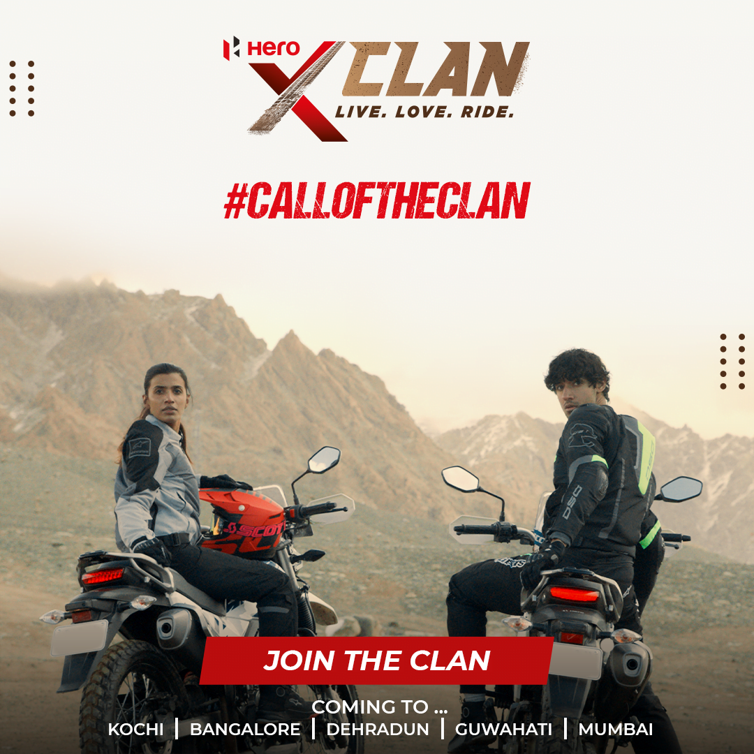 Hero MotoCorp XCLAN Community Riding Platform Launched