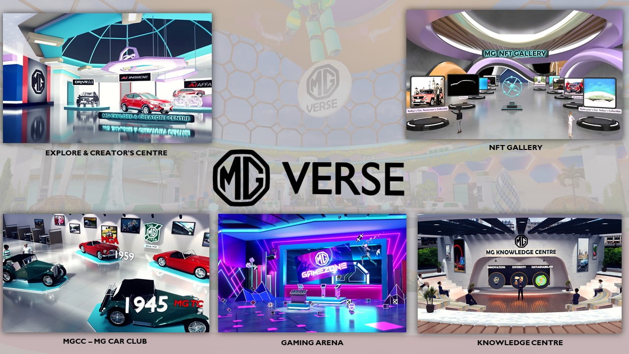 MG Launches  MGVerse - Meta Verse Platform For Immersive  Virtual Experience