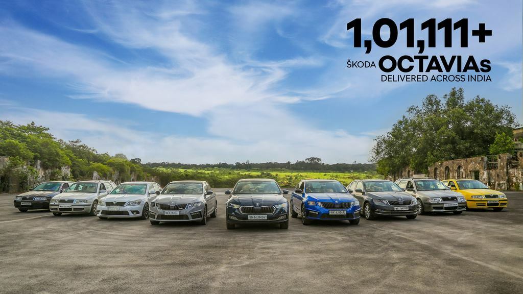 Only Sedan In D-Segment Left On Sale, Skoda Octavia Sales Reach 1 Lakh Mark! (1)