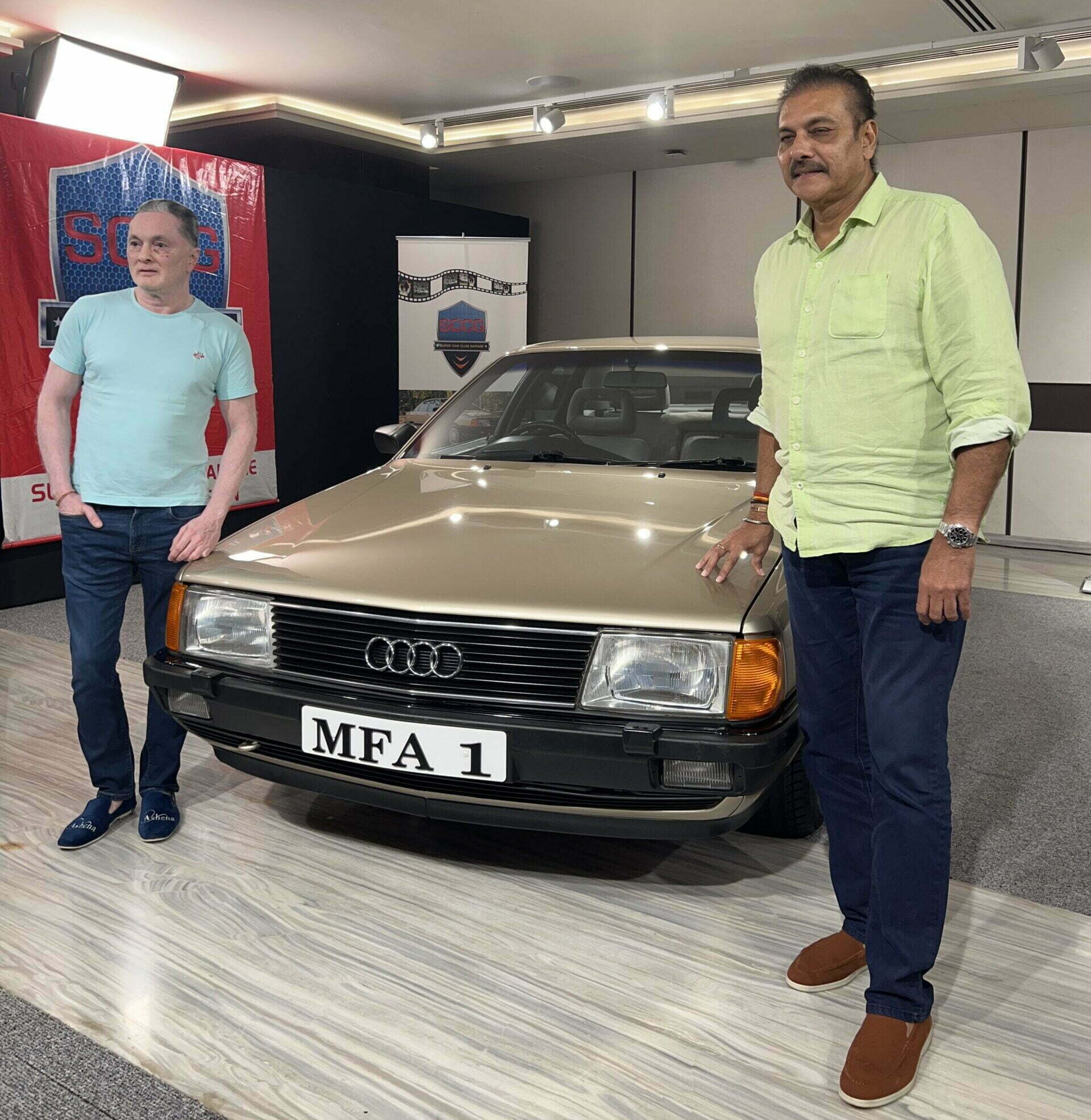 Ravi Shastri's Audi 100 Restored (3)