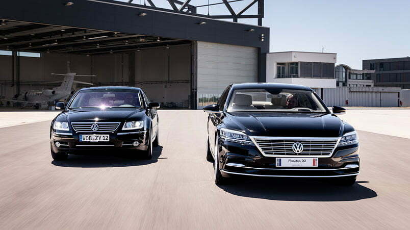 20 Years Of VW Phaeton - Second Generation Photos Out Despite No Production Planned (5)