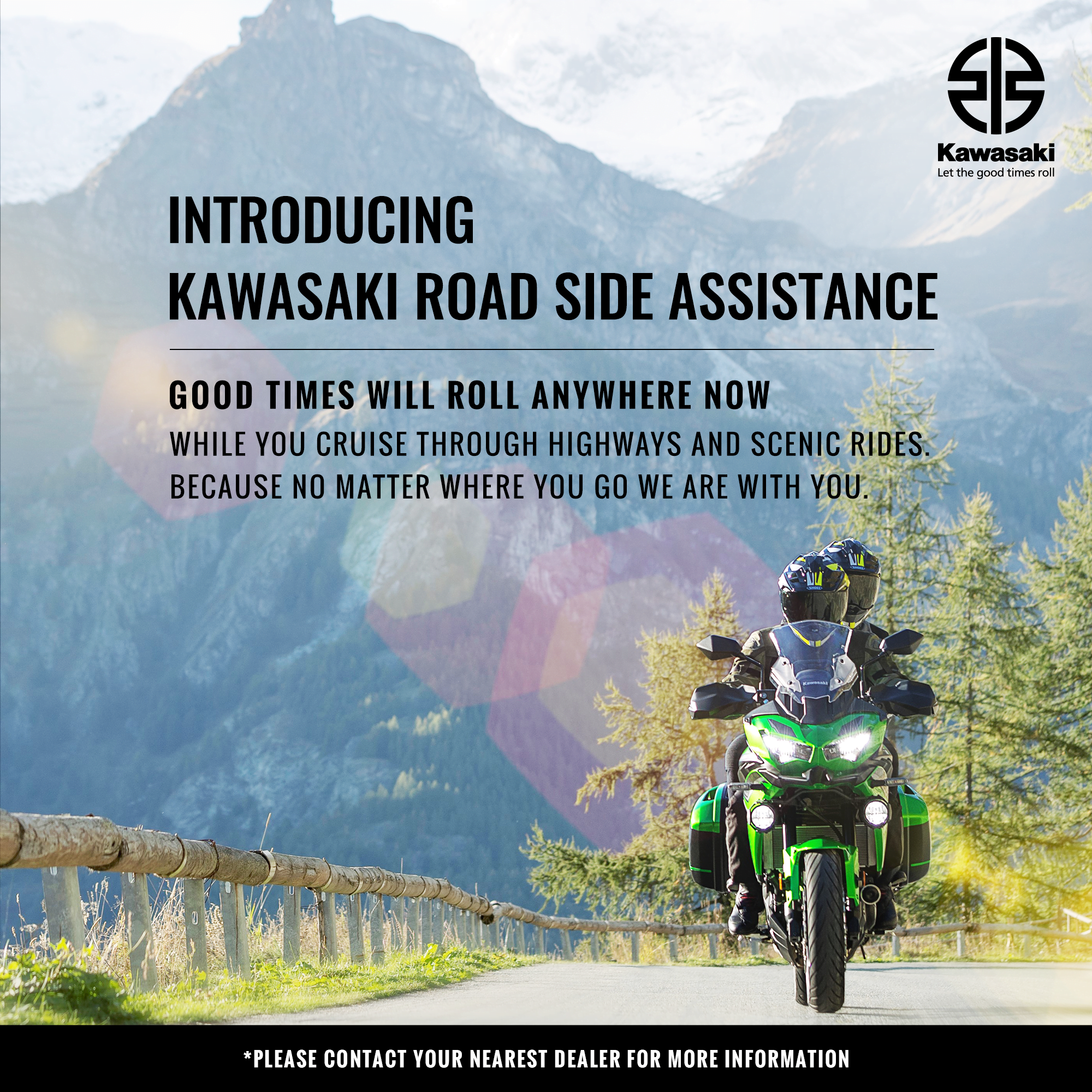 Kawasaki Road Side Assistance Programme Launched