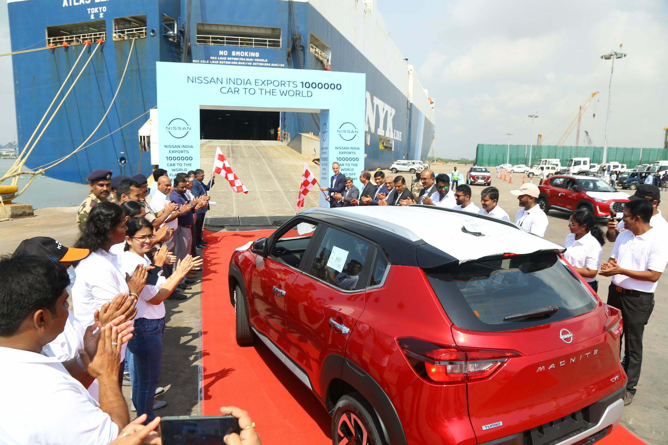 Nissan Motor India Achieved Milestone Of Exporting One Million Units
