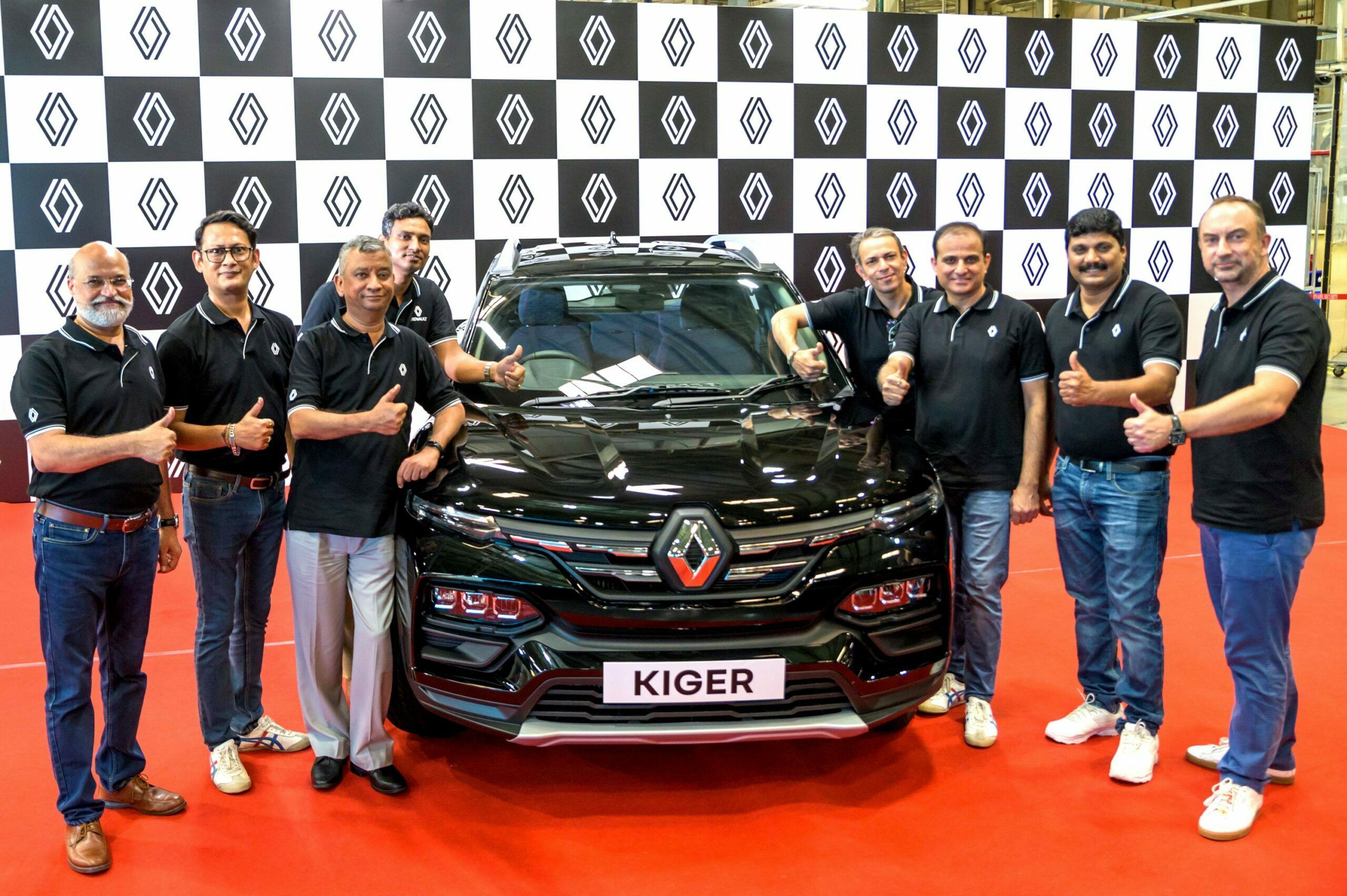 Renault Rolls Out 50,000th Kiger - MY22 Kiger Gets Black Color