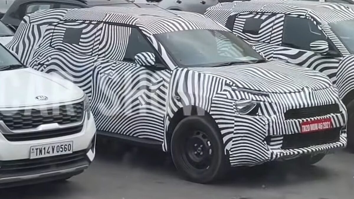 Citroen C3 7-Seater Spied Testing - Renault Triber Rival