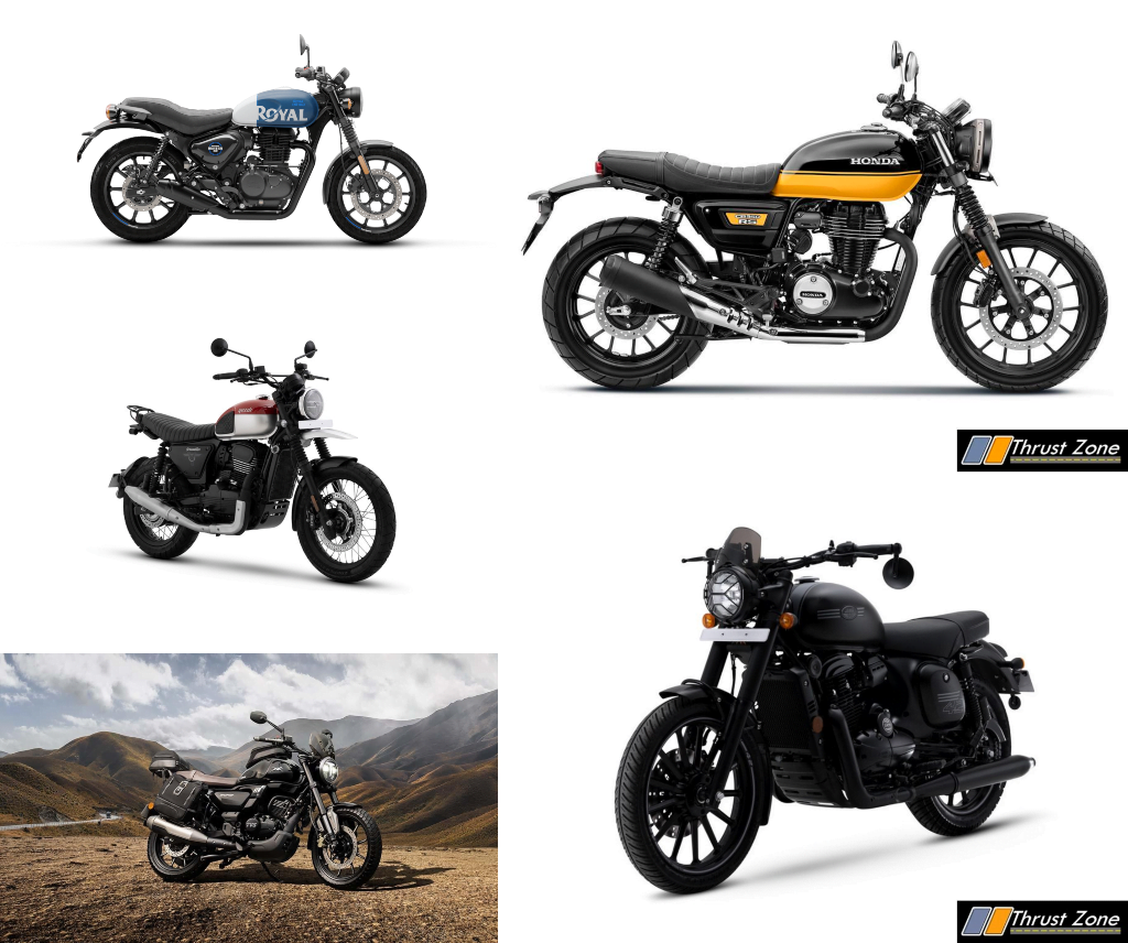 Royal Enfield Hunter Vs Ronin Vs Rivals - Price and Specification Comparison (1)