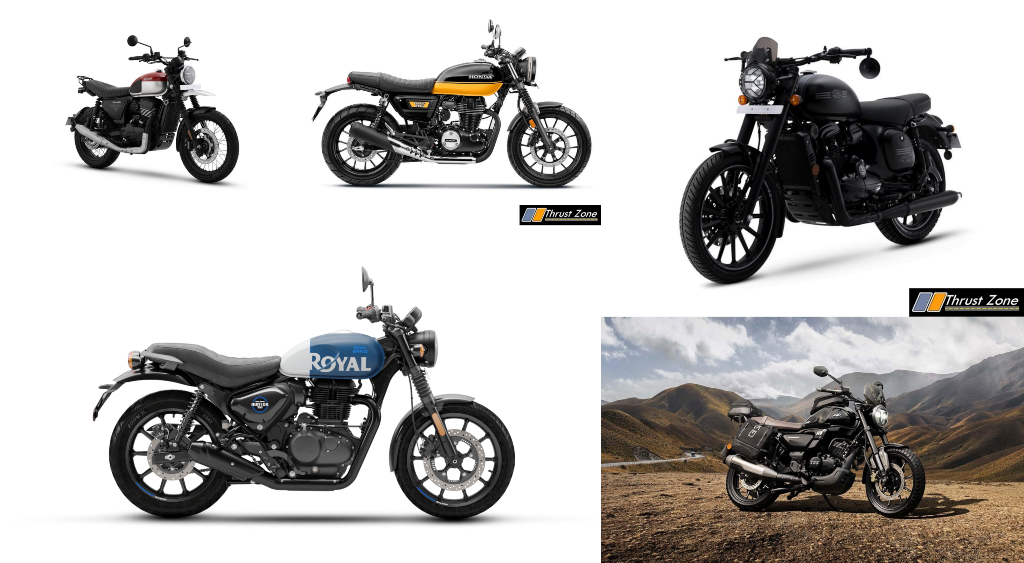 Royal Enfield Hunter Vs Ronin Vs Rivals - Price and Specification Comparison (2)