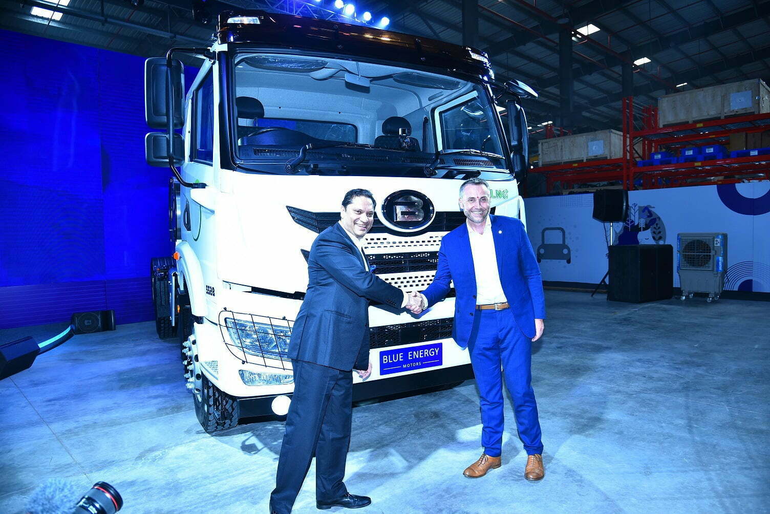Blue Energy Motors LauncheD India’s first Liquified Natural Gas (LNG) Green Truck