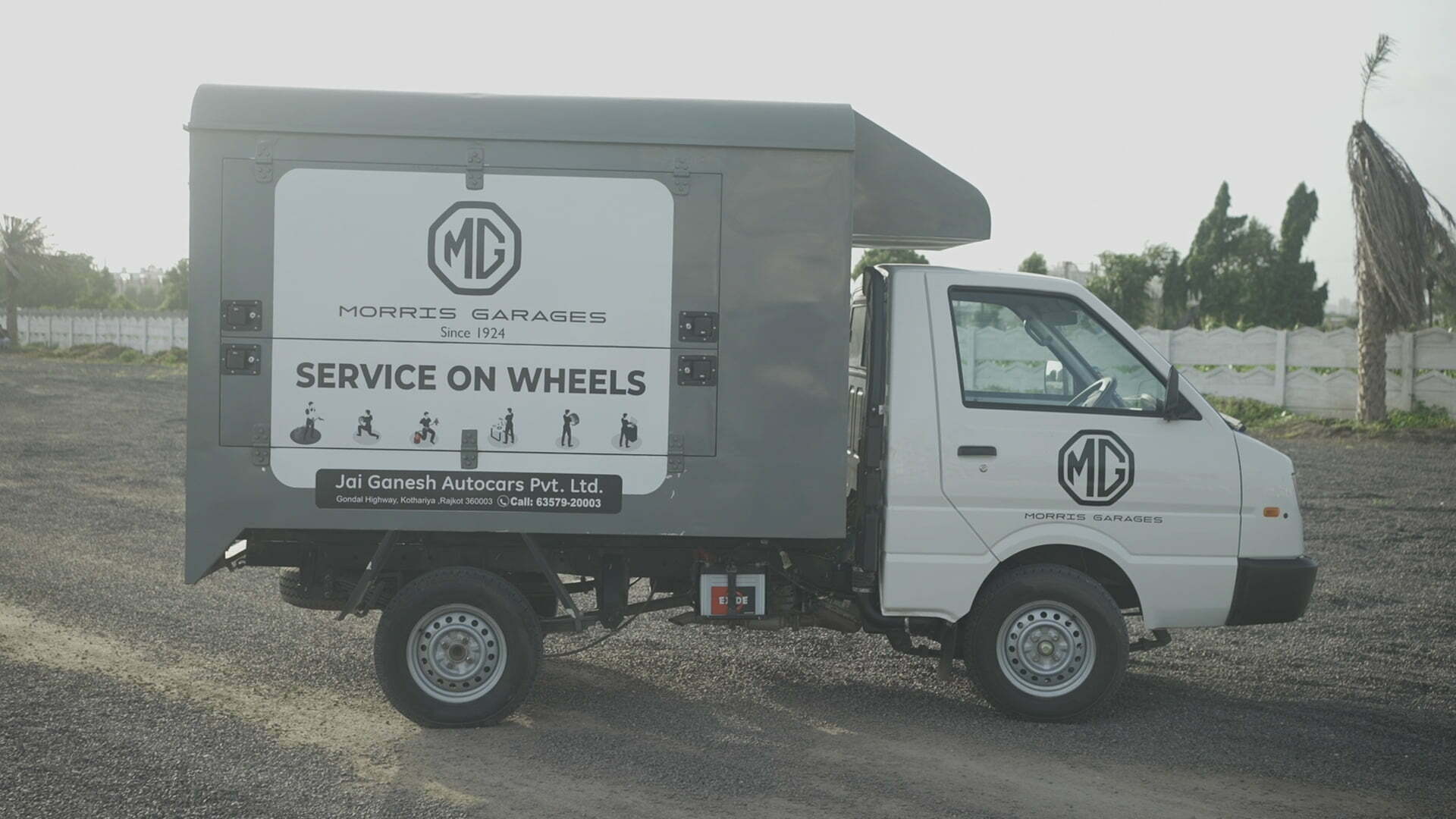 MG Service on Wheels Initiative Launched (2)