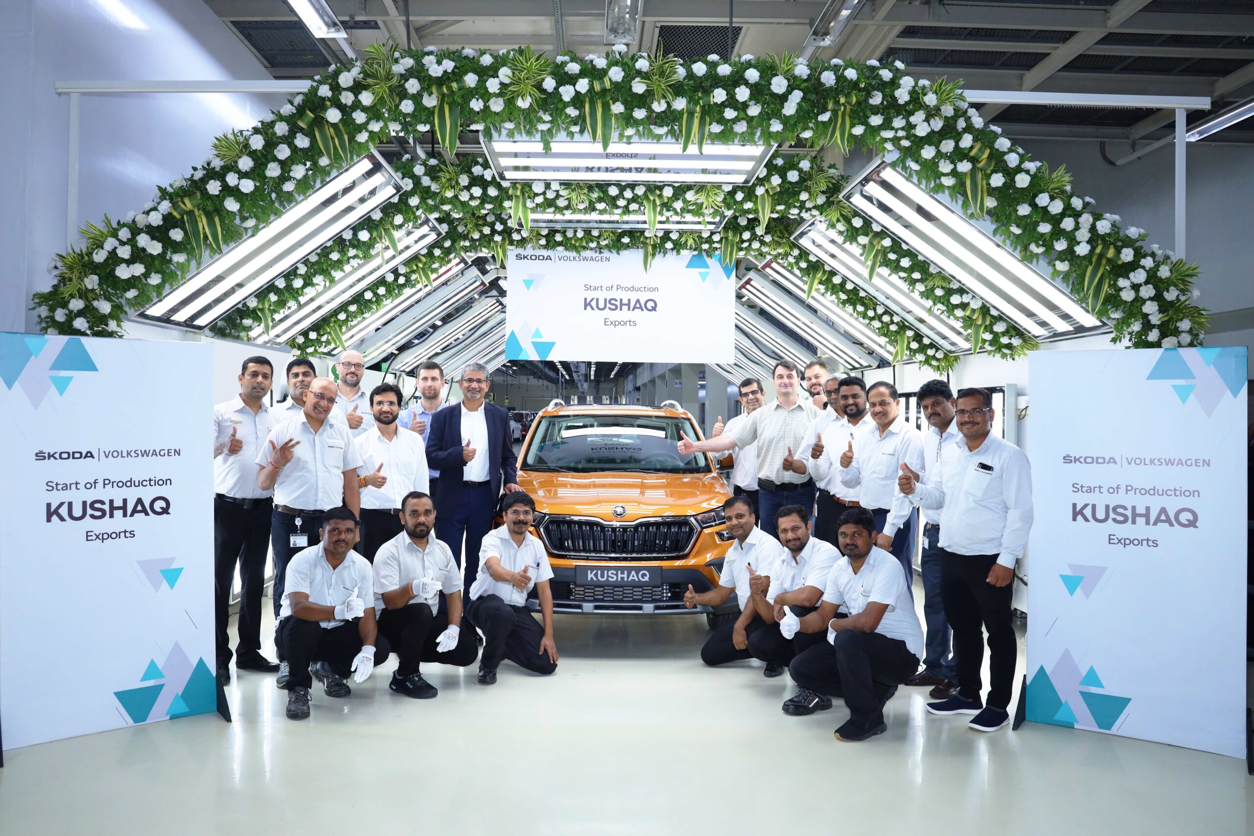 Skoda Kushaq Exports Begin With LHD Version Produced In India