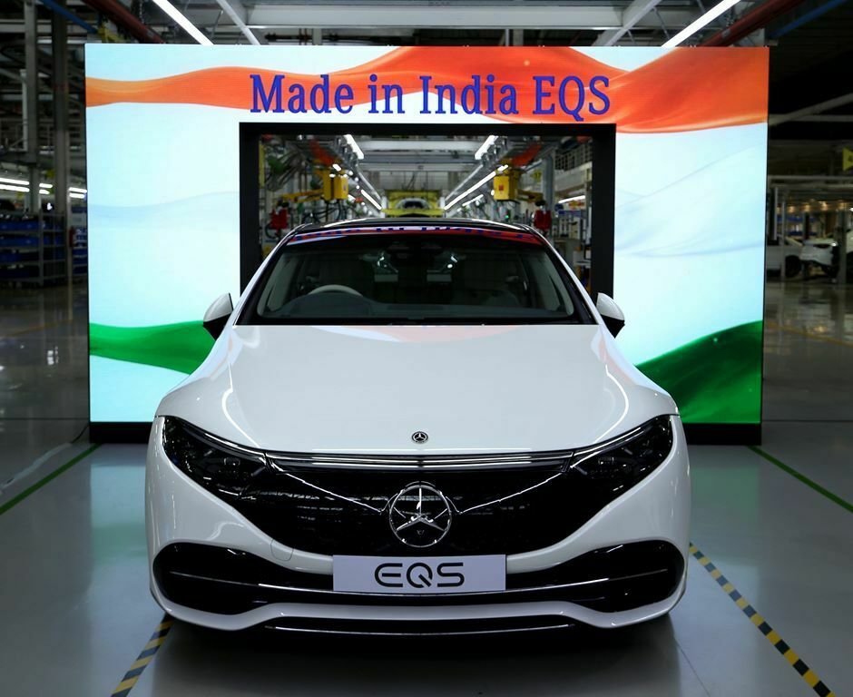 2022 Mercedes EQS 580 4MATIC Assembled In India - Priced At Rs 1.55 Crore