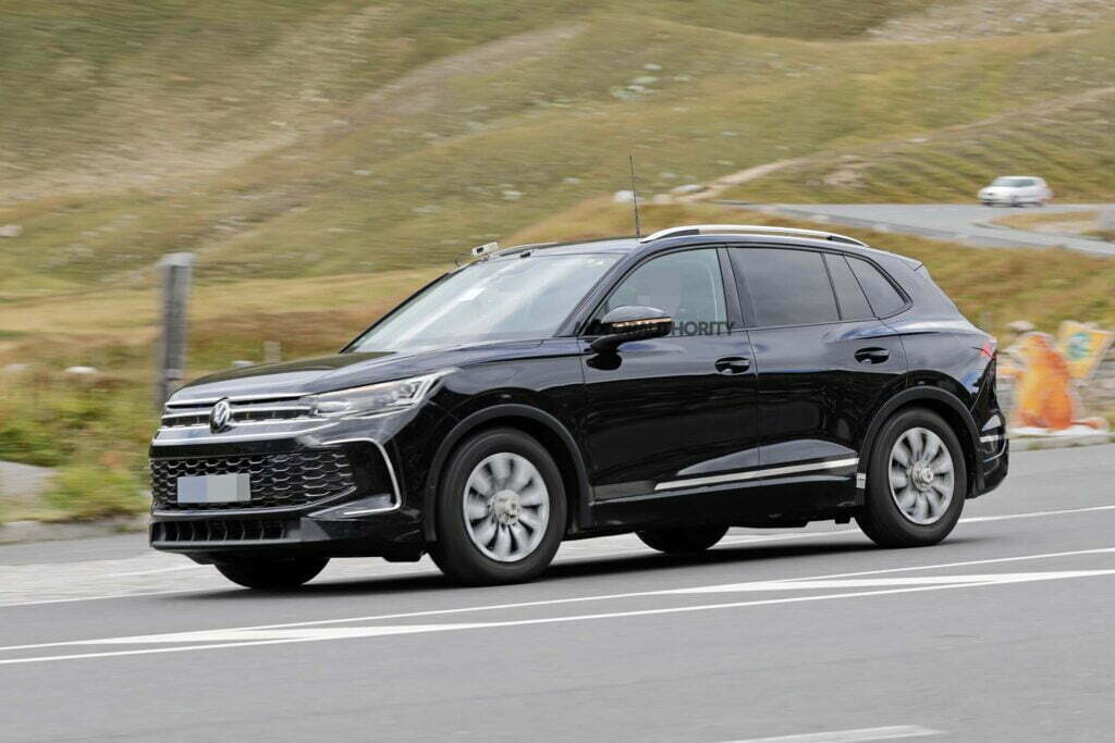 2024 Volkswagen Tiguan Spied For The First Time