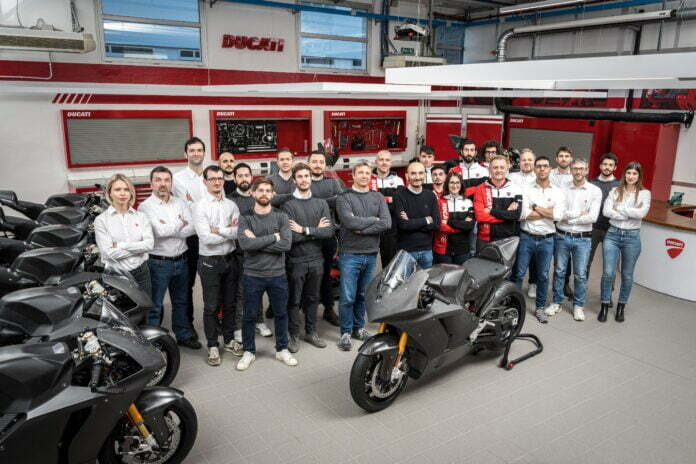 2023 MotoE World Championship Ducati Electric Motorcycle Production Begun (1)