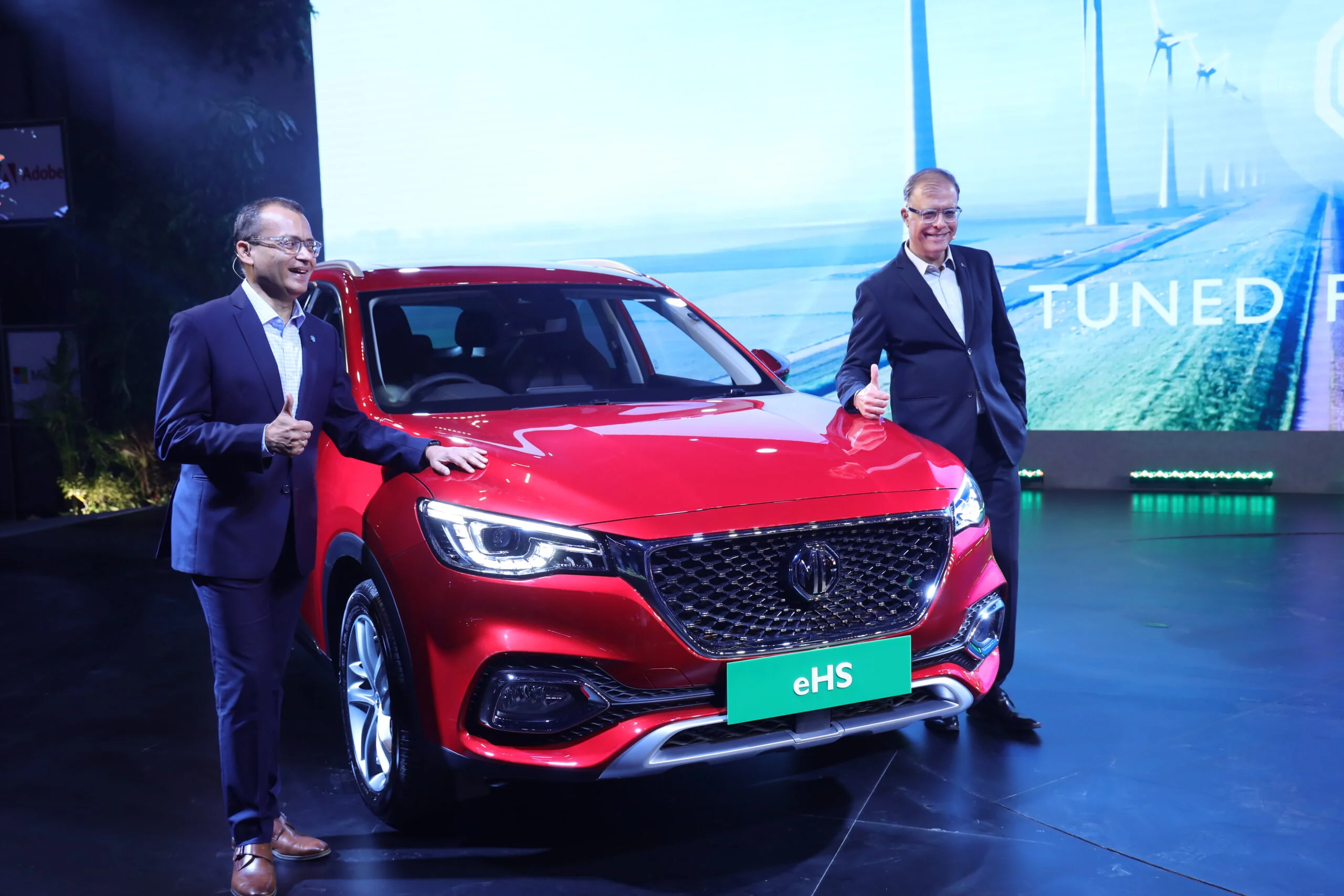 MG4 and MG EHS EV Showcased Ahead Of Launch At Auto Expo 2023 (2)