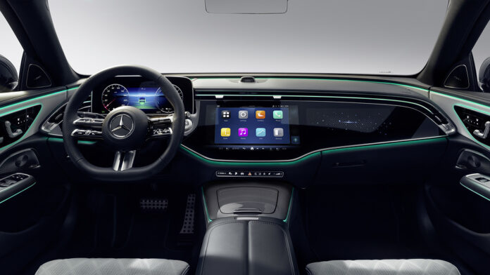 2023 Mercedes E-Class Interior Revealed With EQS Inspired Dashboard!