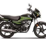 Honda Shine 100 Black with Green Stripes (1)