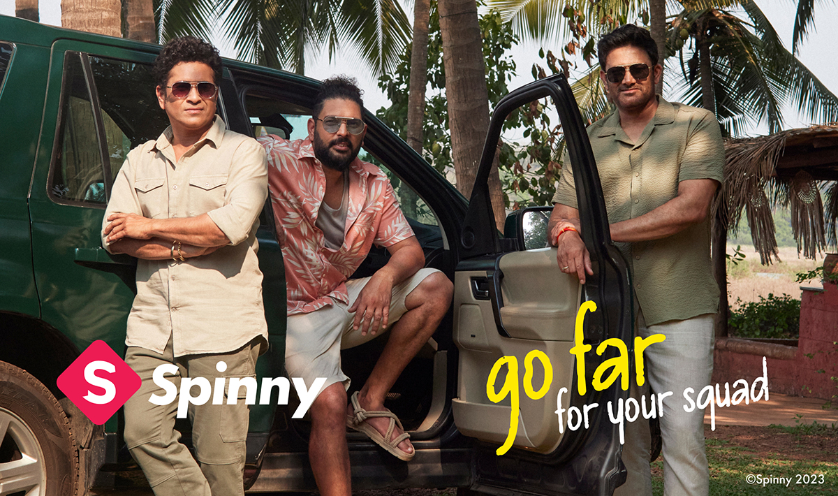 Spinny's New Market Campaign Includes Three Legendary Cricketers In Goa