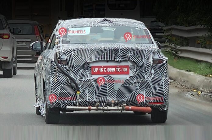 All New Honda Amaze Launch In 2025 - Spied First Time
