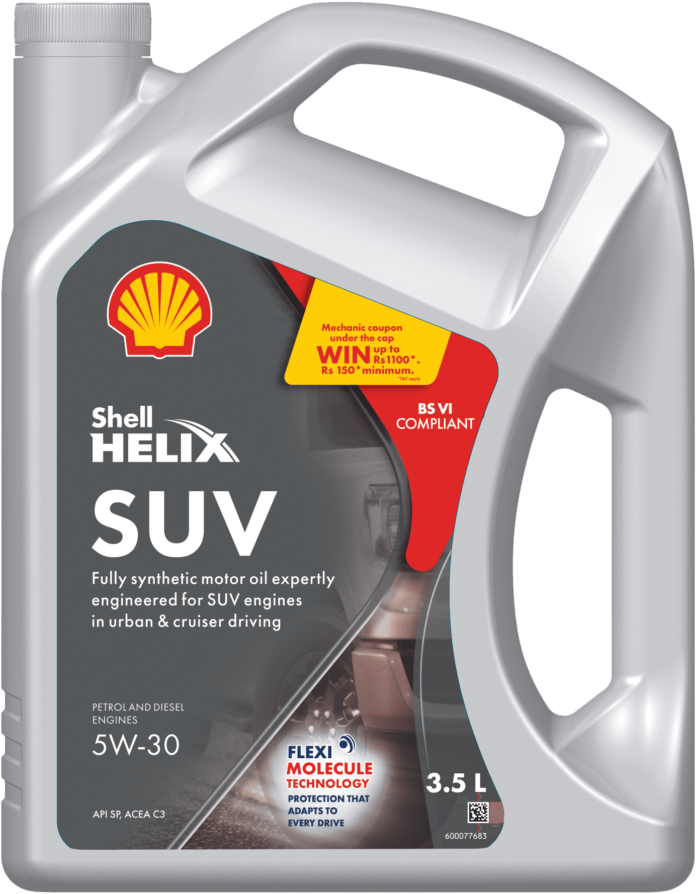 SUV Packshot_Shell Lubricants