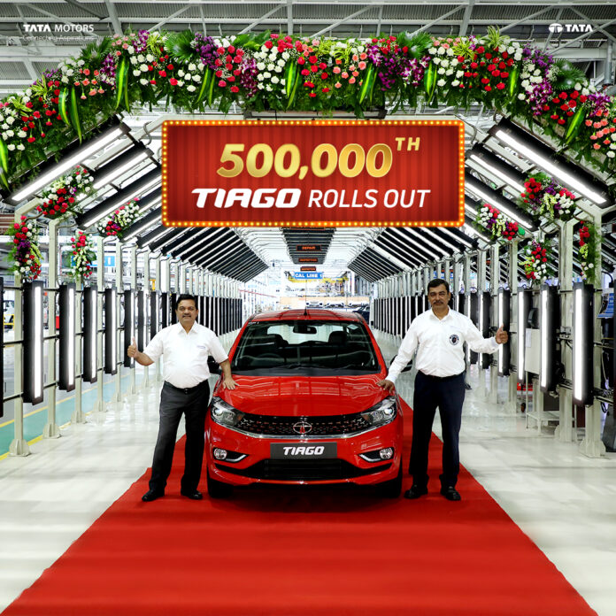 Tata Tiago Five Lakh Sales Milestone Cements Brand's Success