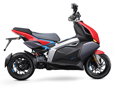 BMW CE02 Based TVS X Electric High Performance Scooter Launched! (1)